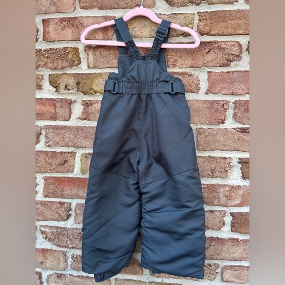 Cherokee Gray Zip Adjustable Toddler Snow Pants - Picture 1 of 5
